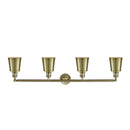 Innovations Lighting Addison 4 Light Bath Vanity Light Part Of The Franklin Restoration Collection 215-AB-M9-AB-LED
