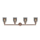 Innovations Lighting Small Bell 4 Light Bath Vanity Light Part Of The Franklin Restoration Collection 215-AC-G53