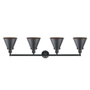 Innovations Lighting Appalachian 4 Light Bath Vanity Light Part Of The Franklin Restoration Collection 215-BK-M13-BK-LED