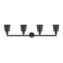 Innovations Lighting Addison 4 Light Bath Vanity Light Part Of The Franklin Restoration Collection 215-BK-M9-BK-LED