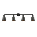 Addison Bath Vanity Light shown in the Oil Rubbed Bronze finish with a Oil Rubbed Bronze shade