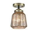 Innovations Lighting Chatham 1 Light Semi-Flush Mount Part Of The Nouveau Collection 284-1C-BAB-G146-LED