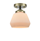 Innovations Lighting Fulton 1 Light Semi-Flush Mount Part Of The Nouveau Collection 284-1C-BAB-G171-LED
