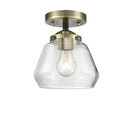 Innovations Lighting Fulton 1 Light Semi-Flush Mount Part Of The Nouveau Collection 284-1C-BAB-G172-LED