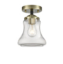 Innovations Lighting Bellmont 1 Light Semi-Flush Mount Part Of The Nouveau Collection 284-1C-BAB-G192-LED