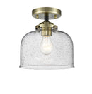 Innovations Lighting Large Bell 1 Light Semi-Flush Mount Part Of The Nouveau Collection 284-1C-BAB-G74-LED