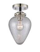 Innovations Lighting Geneseo 1 Light Semi-Flush Mount Part Of The Nouveau Collection 284-1C-BPN-G165-LED