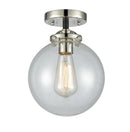 Innovations Lighting Beacon 1 Light 8" Semi-Flush Mount 284-1C-BPN-G202-8-LED