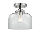 Innovations Lighting Large Bell 1 Light Semi-Flush Mount Part Of The Nouveau Collection 284-1C-BPN-G72