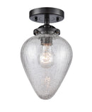 Innovations Lighting Geneseo 1 Light Semi-Flush Mount Part Of The Nouveau Collection 284-1C-OB-G165