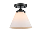 Innovations Lighting Large Cone 1 Light Semi-Flush Mount Part Of The Nouveau Collection 284-1C-OB-G41