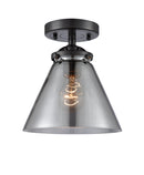 Innovations Lighting Large Cone 1 Light Semi-Flush Mount Part Of The Nouveau Collection 284-1C-OB-G43