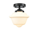 Innovations Lighting Small Oxford 1 Light Semi-Flush Mount Part Of The Nouveau Collection 284-1C-OB-G531-LED
