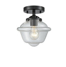 Innovations Lighting Small Oxford 1 Light Semi-Flush Mount Part Of The Nouveau Collection 284-1C-OB-G532-LED