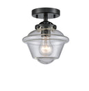 Innovations Lighting Small Oxford 1 Light Semi-Flush Mount Part Of The Nouveau Collection 284-1C-OB-G534
