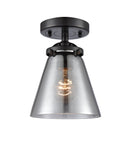 Innovations Lighting Small Cone 1 Light Semi-Flush Mount Part Of The Nouveau Collection 284-1C-OB-G63-LED