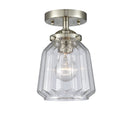 Innovations Lighting Chatham 1 Light Semi-Flush Mount Part Of The Nouveau Collection 284-1C-SN-G142