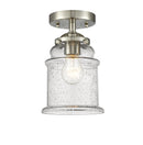 Innovations Lighting Canton 1 Light Semi-Flush Mount Part Of The Nouveau Collection 284-1C-SN-G184