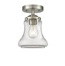 Innovations Lighting Bellmont 1 Light Semi-Flush Mount Part Of The Nouveau Collection 284-1C-SN-G192