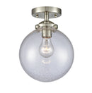 Innovations Lighting Beacon 1 Light 8" Semi-Flush Mount 284-1C-SN-G204-8-LED
