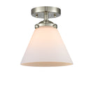 Innovations Lighting Large Cone 1 Light Semi-Flush Mount Part Of The Nouveau Collection 284-1C-SN-G41
