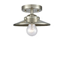 Innovations Lighting Railroad 1 Light Semi-Flush Mount Part Of The Nouveau Collection 284-1C-SN-M2-SN-LED