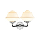 Innovations Lighting Small Oxford 2 Light Bath Vanity Light Part Of The Nouveau Collection 284-2W-BPN-G531