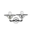 Innovations Lighting Railroad 2 Light Bath Vanity Light Part Of The Nouveau Collection 284-2W-BPN-M1-PN