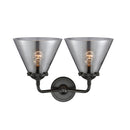 Innovations Lighting Large Cone 2 Light Bath Vanity Light Part Of The Nouveau Collection 284-2W-OB-G43-LED