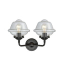 Innovations Lighting Small Oxford 2 Light Bath Vanity Light Part Of The Nouveau Collection 284-2W-OB-G532