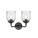 Innovations Lighting Small Bell 2 Light Bath Vanity Light Part Of The Nouveau Collection 284-2W-OB-G54-LED
