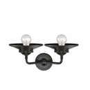 Innovations Lighting Railroad 2 Light Bath Vanity Light Part Of The Nouveau Collection 284-2W-OB-M5-OB-LED
