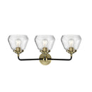 Innovations Lighting Fulton 3 Light Bath Vanity Light Part Of The Nouveau Collection 284-3W-BAB-G172-LED