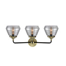 Innovations Lighting Fulton 3 Light Bath Vanity Light Part Of The Nouveau Collection 284-3W-BAB-G173-LED