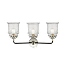 Innovations Lighting Canton 3 Light Bath Vanity Light Part Of The Nouveau Collection 284-3W-BPN-G184