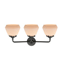 Innovations Lighting Fulton 3 Light Bath Vanity Light Part Of The Nouveau Collection 284-3W-OB-G171-LED