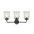 Innovations Lighting Canton 3 Light Bath Vanity Light Part Of The Nouveau Collection 284-3W-OB-G184