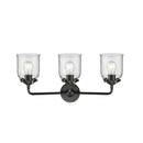 Innovations Lighting Small Bell 3 Light Bath Vanity Light Part Of The Nouveau Collection 284-3W-OB-G52-LED