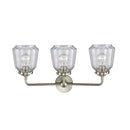 Innovations Lighting Chatham 3 Light Bath Vanity Light Part Of The Nouveau Collection 284-3W-SN-G142