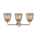 Innovations Lighting Chatham 3 Light Bath Vanity Light Part Of The Nouveau Collection 284-3W-SN-G146