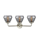 Innovations Lighting Fulton 3 Light Bath Vanity Light Part Of The Nouveau Collection 284-3W-SN-G173-LED