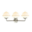 Innovations Lighting Small Oxford 3 Light Bath Vanity Light Part Of The Nouveau Collection 284-3W-SN-G531-LED