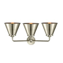 Innovations Lighting Appalachian 3 Light Bath Vanity Light Part Of The Nouveau Collection 284-3W-SN-M13-SN