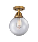 Innovations Lighting Beacon 1 Light 8" Semi-Flush Mount 288-1C-BB-G202-8-LED