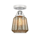 Innovations Lighting Chatham 1 Light 6" Semi-Flush Mount 288-1C-PC-G146-LED