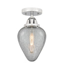 Innovations Lighting Geneseo 1 Light 6.5" Semi-Flush Mount 288-1C-PC-G165-LED