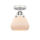 Innovations Lighting Fulton 1 Light 6.75" Semi-Flush Mount 288-1C-PC-G171