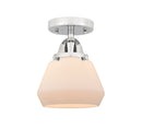 Innovations Lighting Fulton 1 Light 6.75" Semi-Flush Mount 288-1C-PC-G171-LED