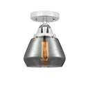 Innovations Lighting Fulton 1 Light 6.75" Semi-Flush Mount 288-1C-PC-G173-LED