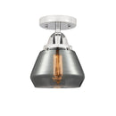 Innovations Lighting Fulton 1 Light 6.75" Semi-Flush Mount 288-1C-PC-G173